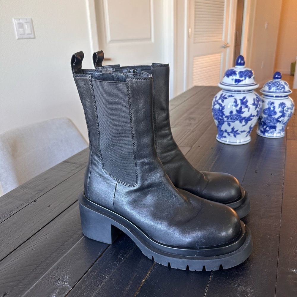 Jeffery Campbell Tall Ankle Platform Boots